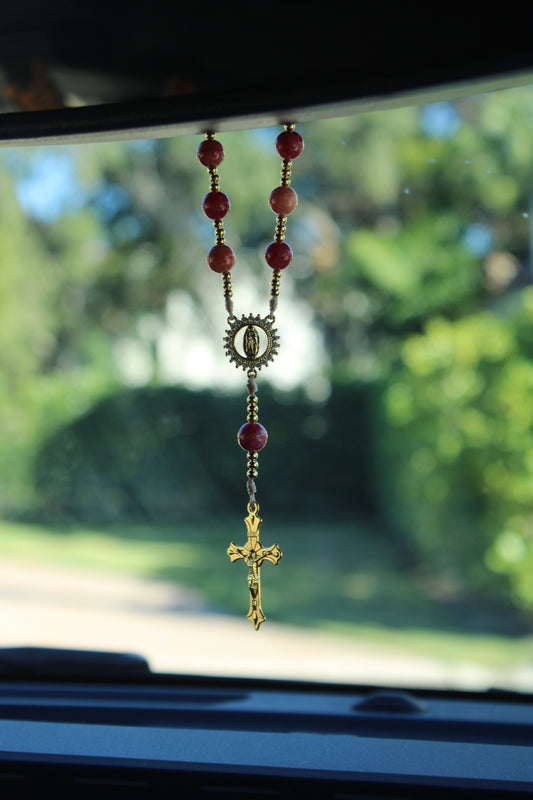 One of a Kind Car Rosary