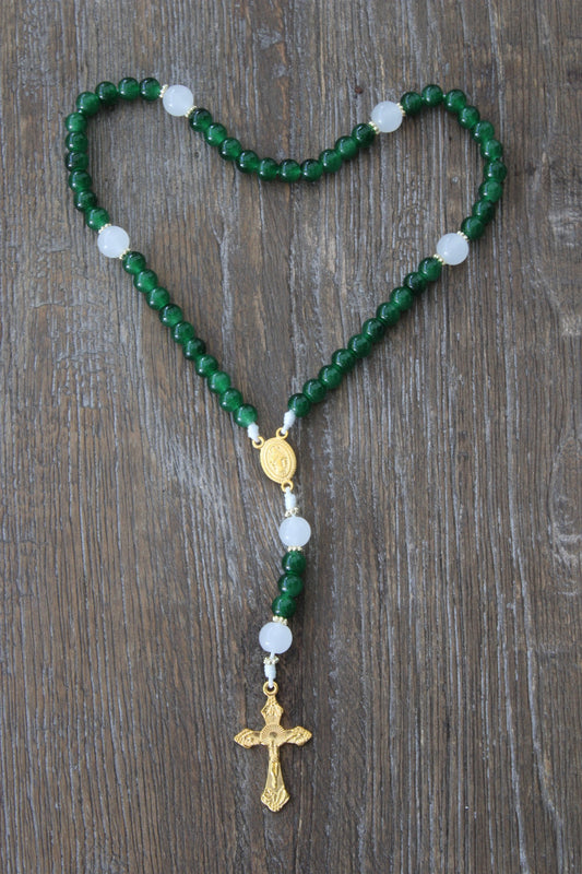 Evergreen Faith Small Rosary