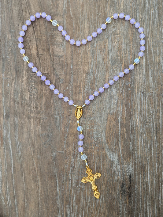 Lavender Grace Rosary