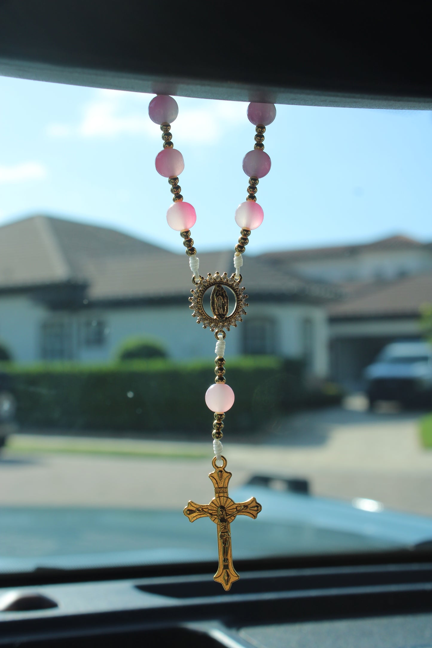 St. Thérèse of Lisieux Car Rosary