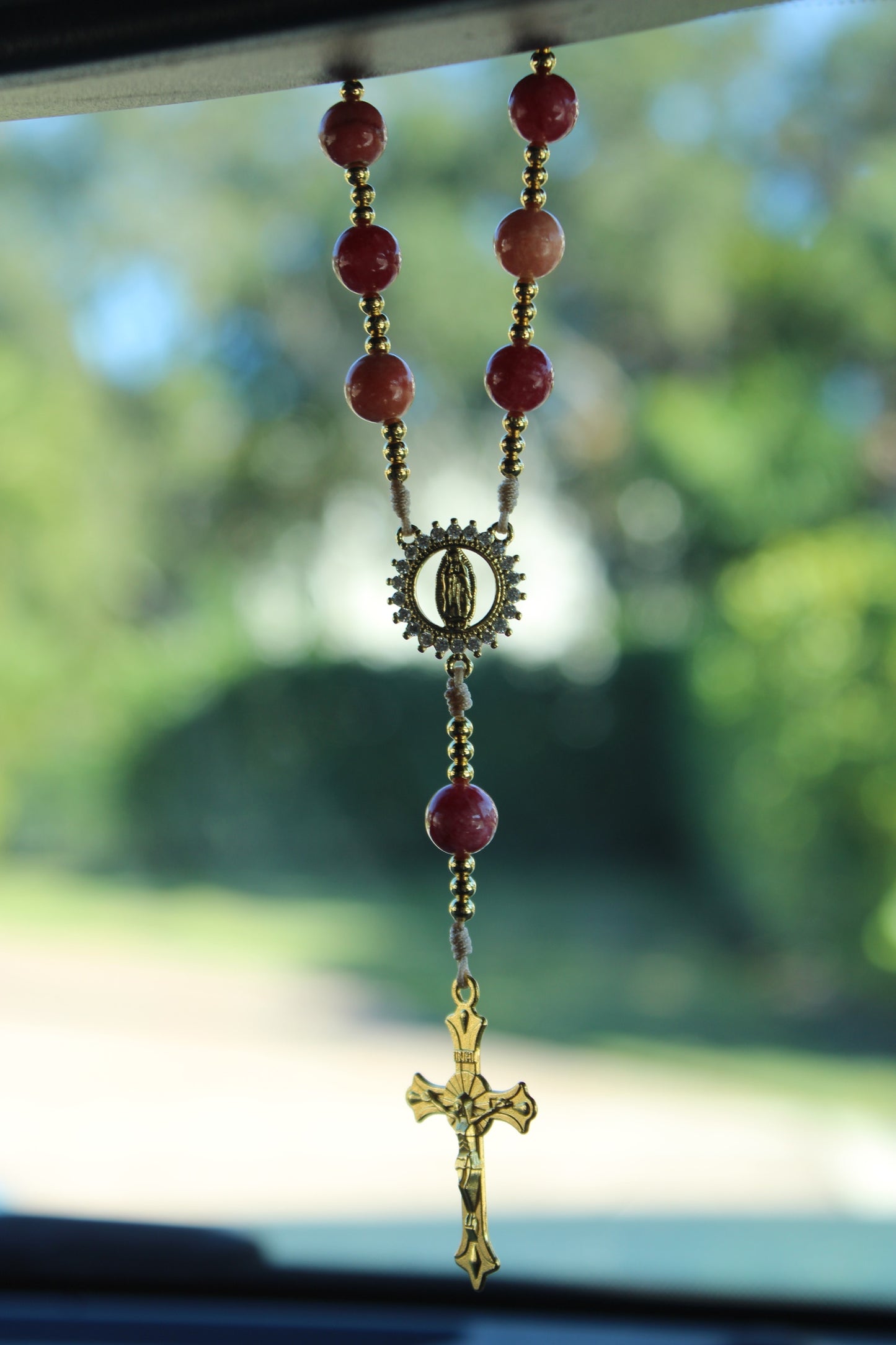 One of a Kind Car Rosary