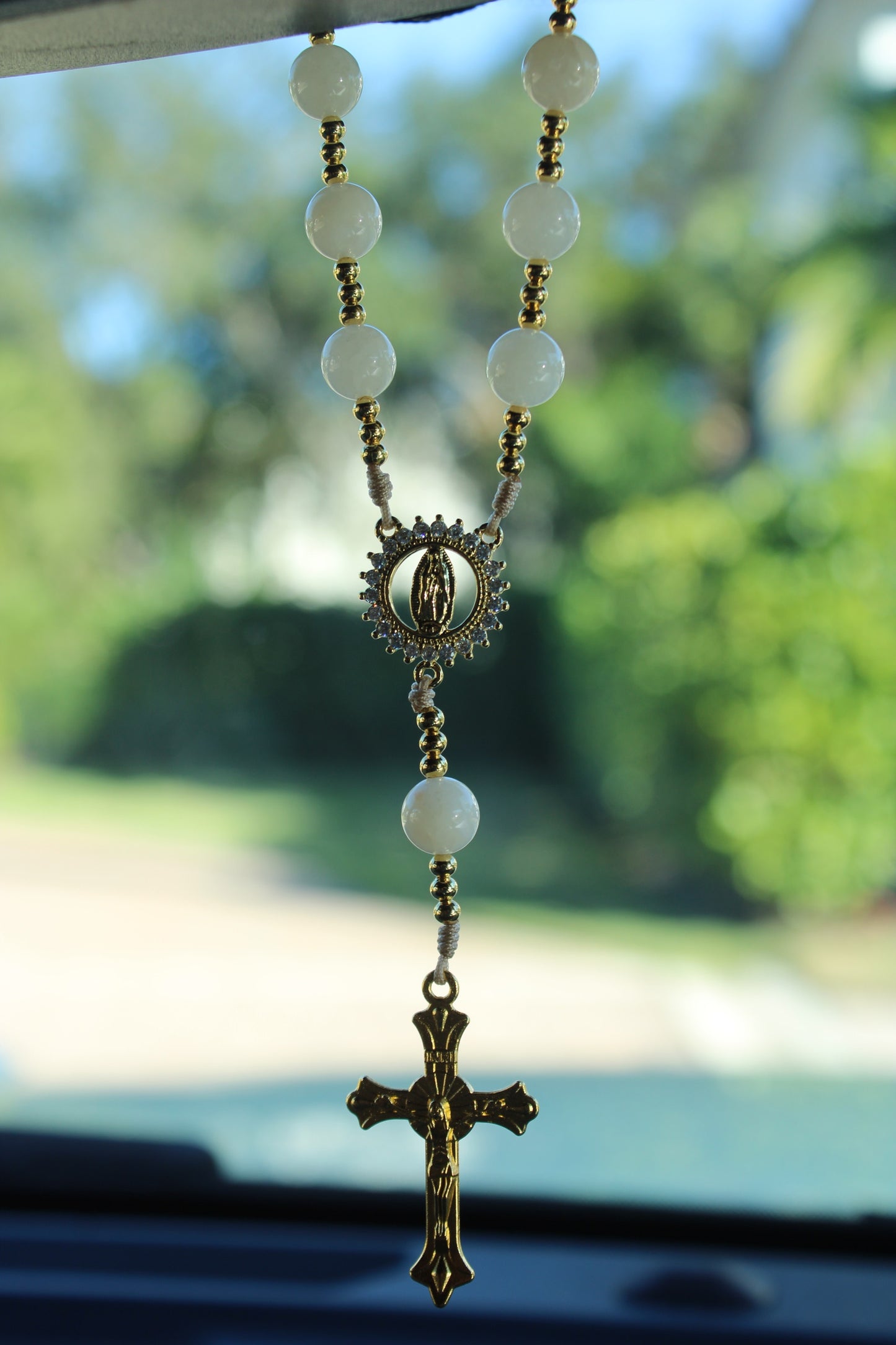 One of a Kind Car Rosary