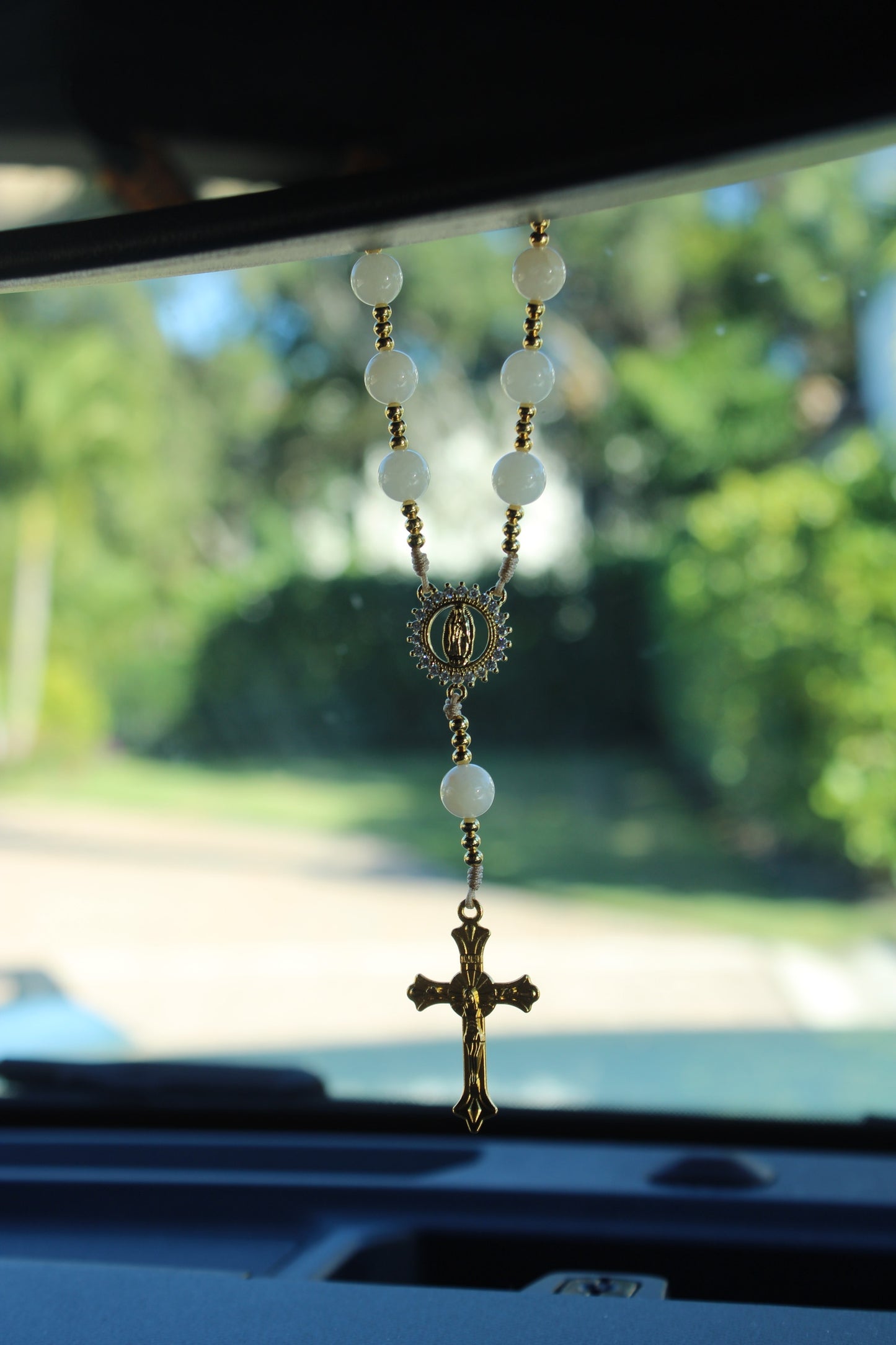 One of a Kind Car Rosary