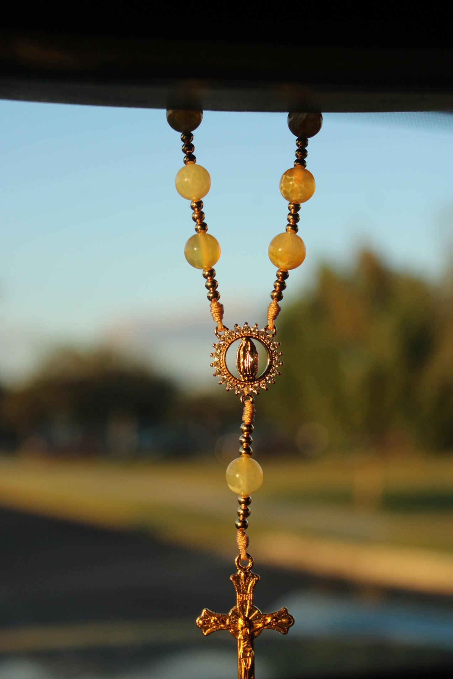 Our Lady of Light Car Rosary