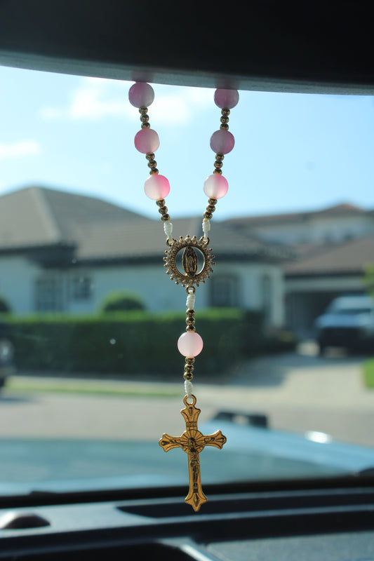 St. Thérèse of Lisieux Car Rosary