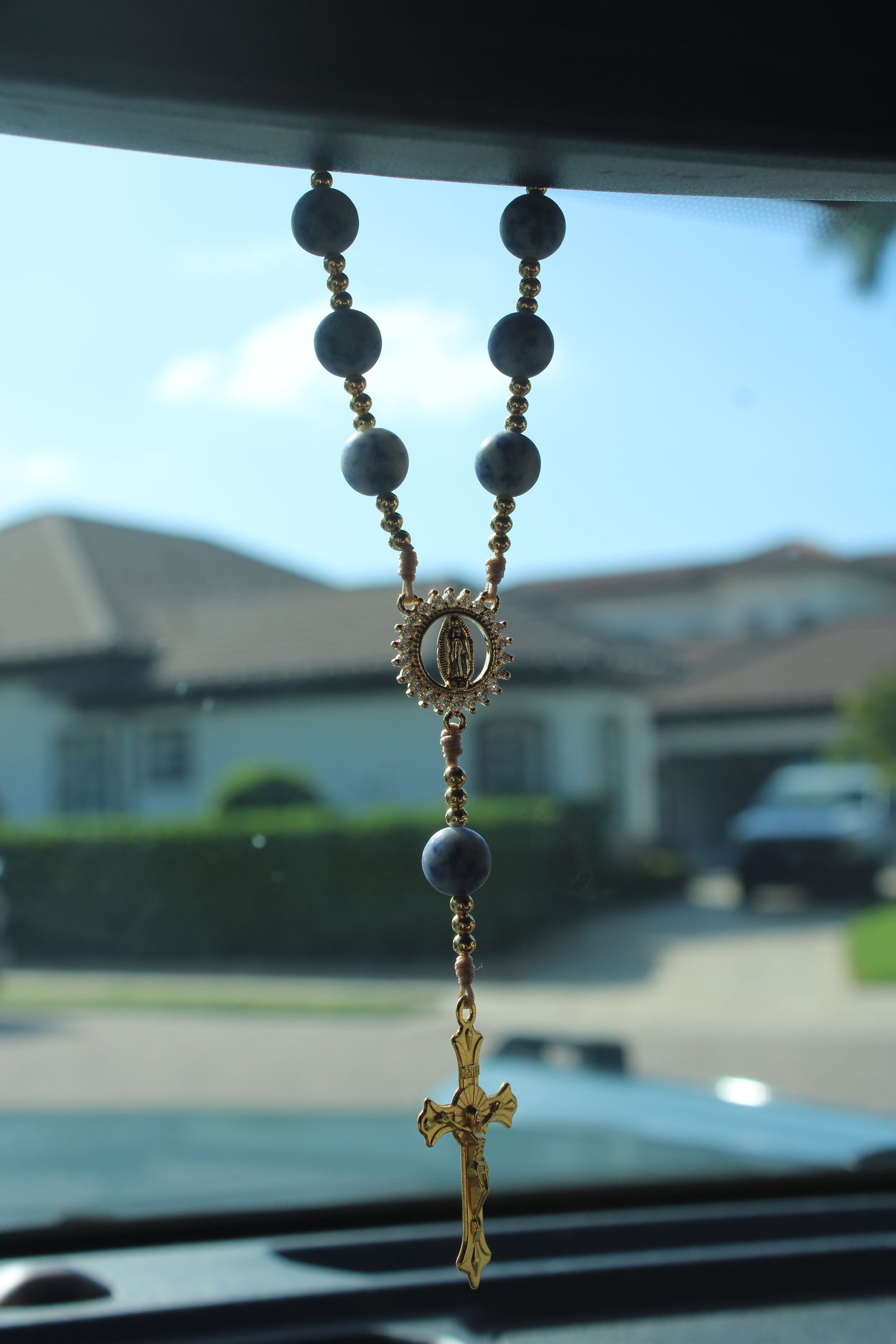 Star of the Sea Car Rosary