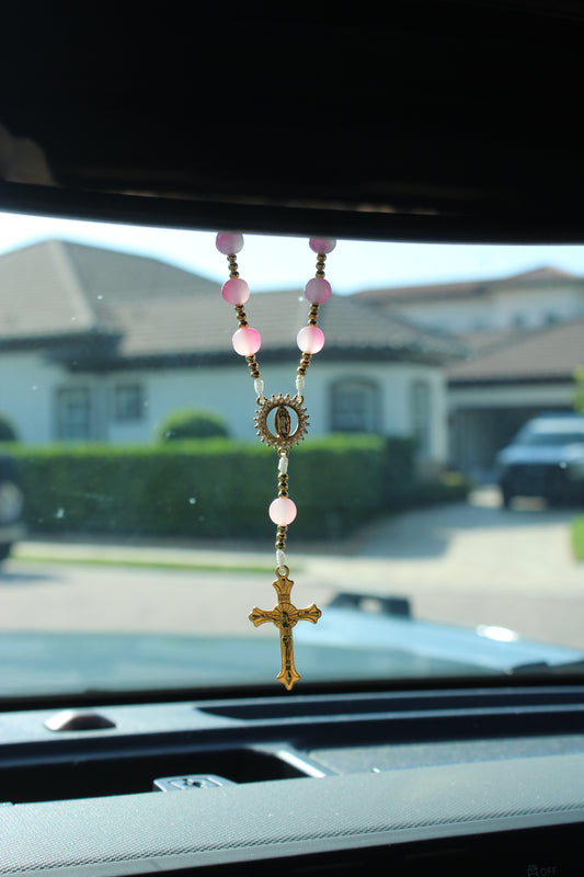 St. Thérèse of Lisieux Car Rosary