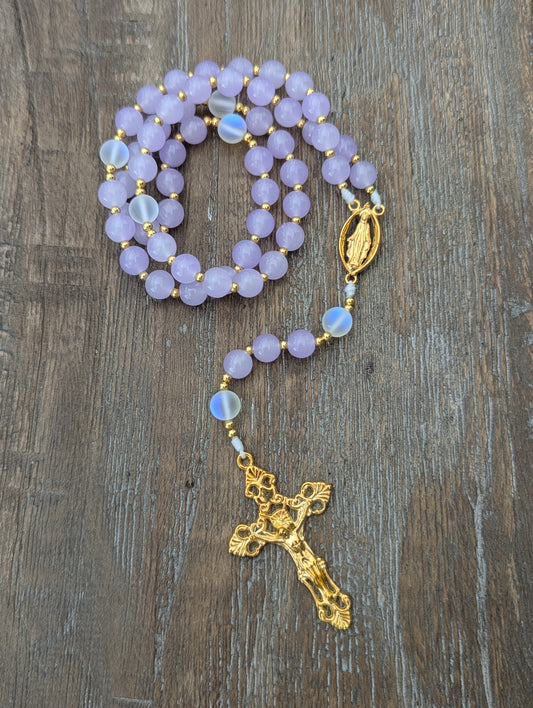 Lavender Grace Rosary